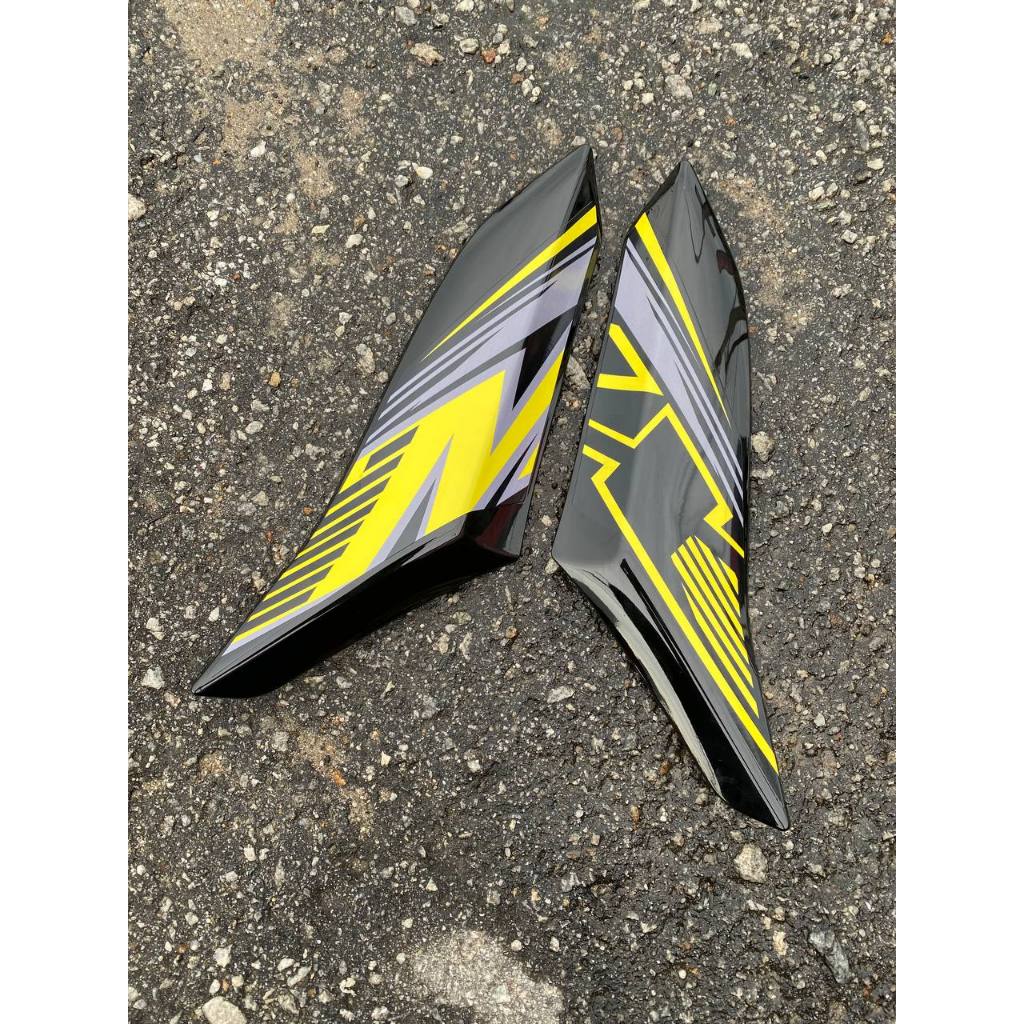 Y16 COVERSET Y16ZR V1 V2 ABS MX KING YELLOW BLACK Y16-MXK-4 / Y16-V2-MXK-2 ORIGINAL VELOZI YAMAHA SIAP TANAM