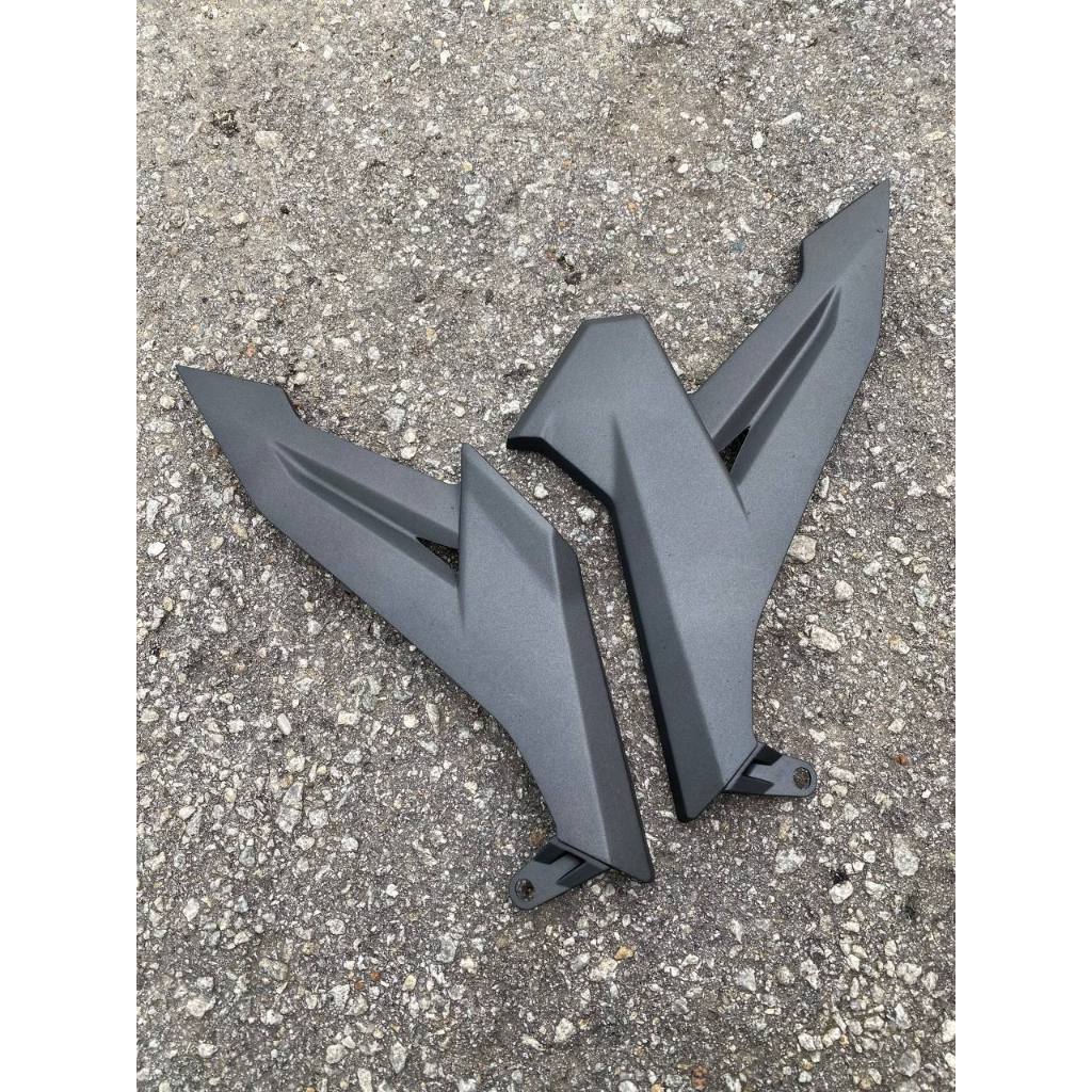 COVERSET Y15ZR V1 V2 METALIC BLACK HITAM SD16 PATTERN LINE PREMIUM COVERSET BODYSET Y15ZR Y15 YSUKU VELOZI TANAM SD16-6