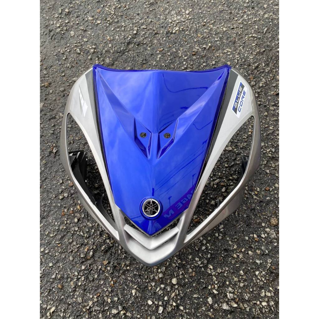 COVERSET BODYSET LC LC135 V1 BLUE CORE BLUE EDITION M MATE STRIPE SIAP TAMPAL ( LIMITED TIME ONLY )