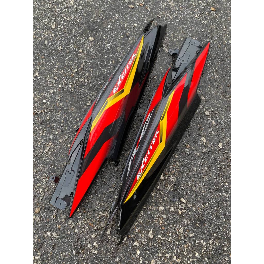 COVERSET BODYSET YAMAHA LC LC135 V6 V7 DR EXCITER RC RED MERAH STRIPE TANAM CODE 016 DOCTOR EDITION OEM