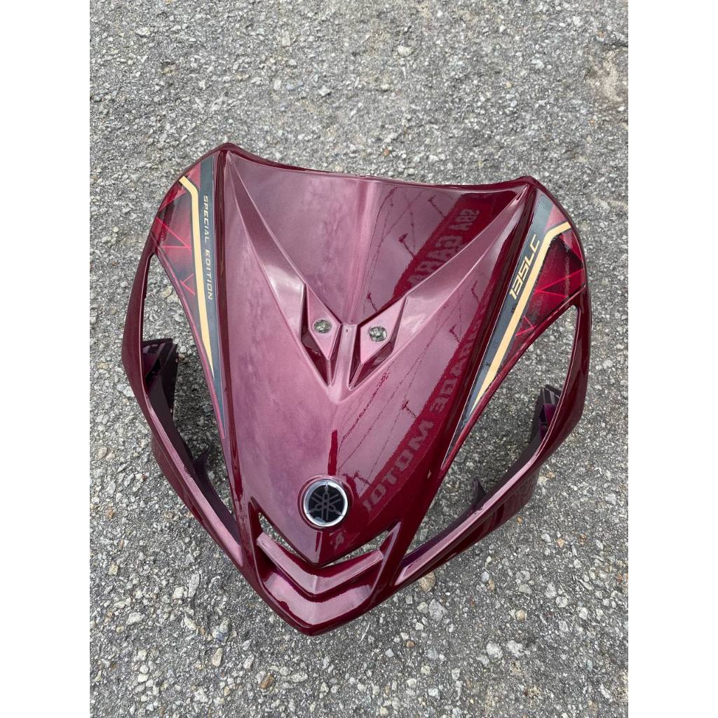 COVERSET BODYSET YAMAHA LC LC135 V1 DPRME RED TITAN LE SE 032 DOCTOR STRIPE TANAM VELOZI EDITION