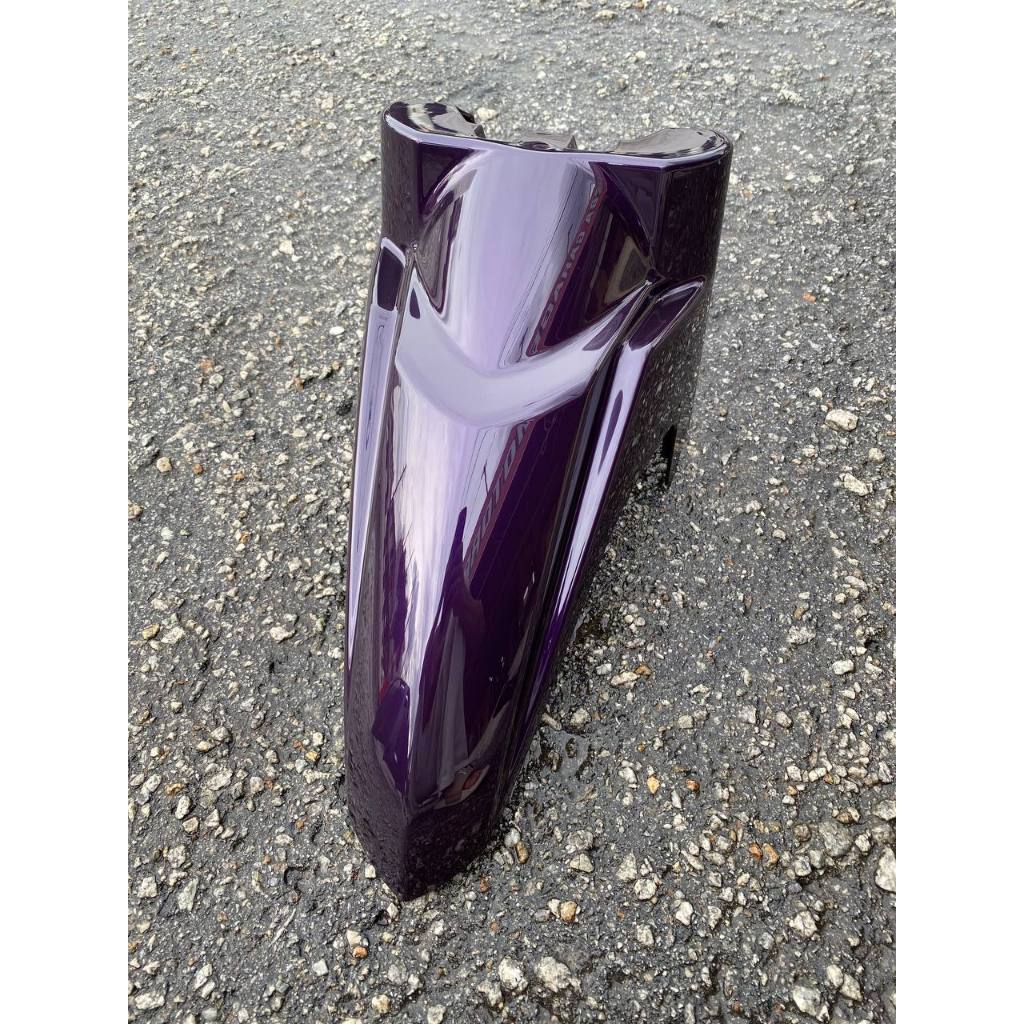 COVERSET BODYSET YAMAHA LAGENDA SRL 115 / 115Z FI PURPLE GREY BATMAN 2015 LFi-ST-3 STICKER SIAP TANAM VELOZI