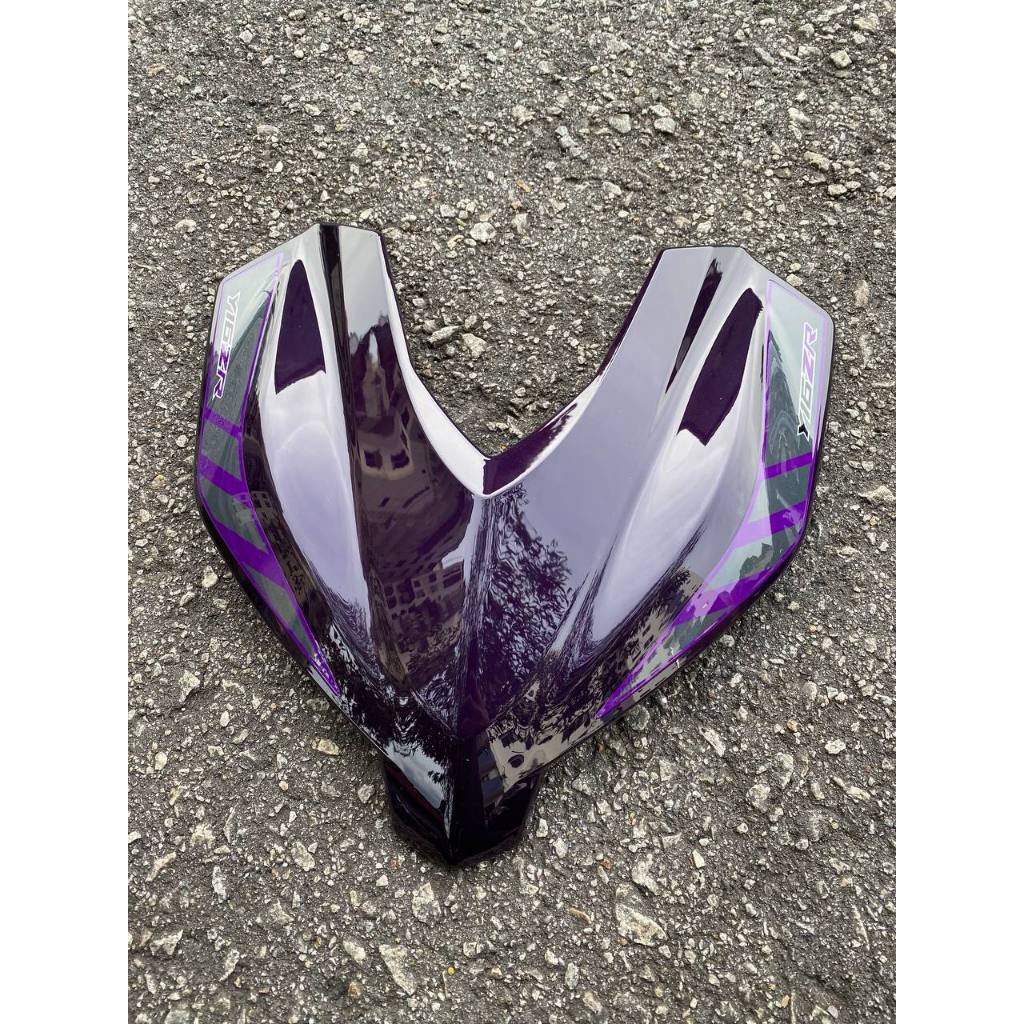 Y16 V2 COVERSET Y16ZR ABS ORIGINAL VELOZI PURPLE GREY 2015 BATMAN Y16-V2-ST-3 METALIC PURPLE STANDARD SIAP TANAM