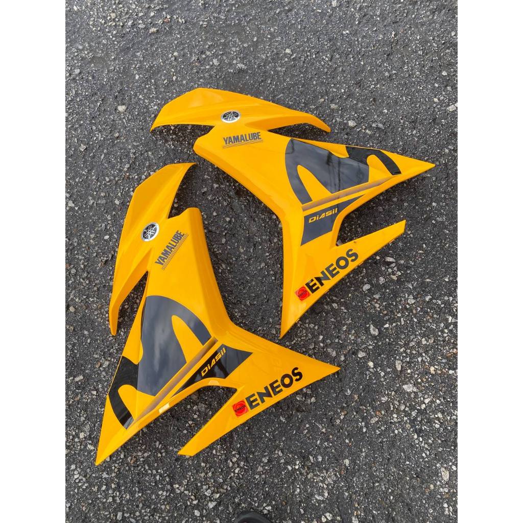 COVERSET Y15 Y15ZR V1 V2 HORNET YELLOW MOVISTAR M HITAM SIAP TANAM PREMIUM EDITION BODYSET ORIGINAL VELOZI M5