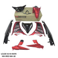 COVERSET BODYSET YAMAHA LC LC135 V2 V3 V4 V5 V6 V7 JUPITER MX RED MM-18 MM-03 SIAP TAMPAL M MATE FULLSET VELOZI