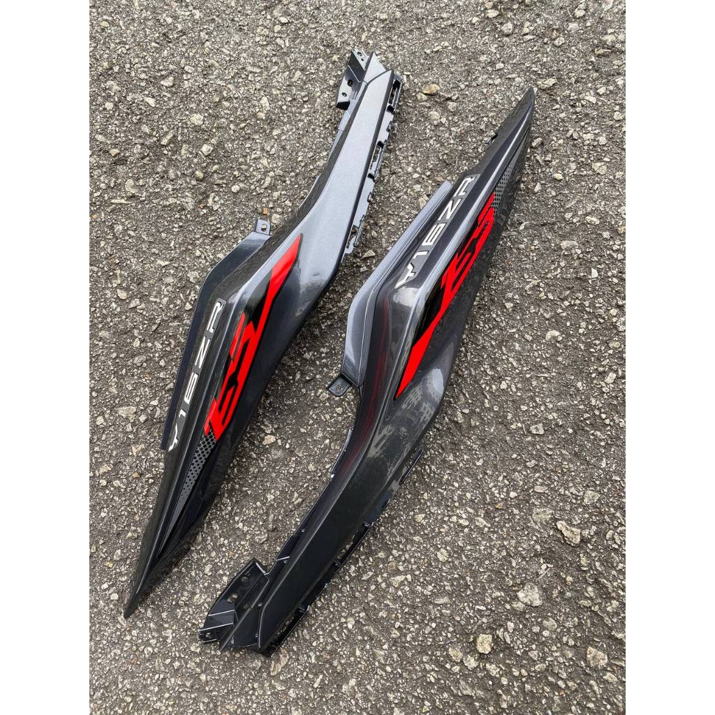 Y16 V1 V2 ABS COVERSET Y16ZR VRC GREY RED 2025 STANDARD DESIGN ORIGINAL VELOZI YAMAHA SIAP TAMPAL READY STOK