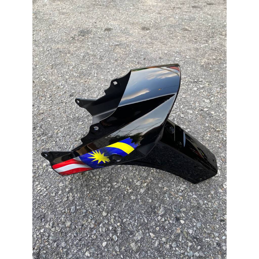 COVERSET EX5 HONDA BLACK MERDEKA EDITION ORIGINAL BSH BOON SIEW HONDA COMPLETE SET