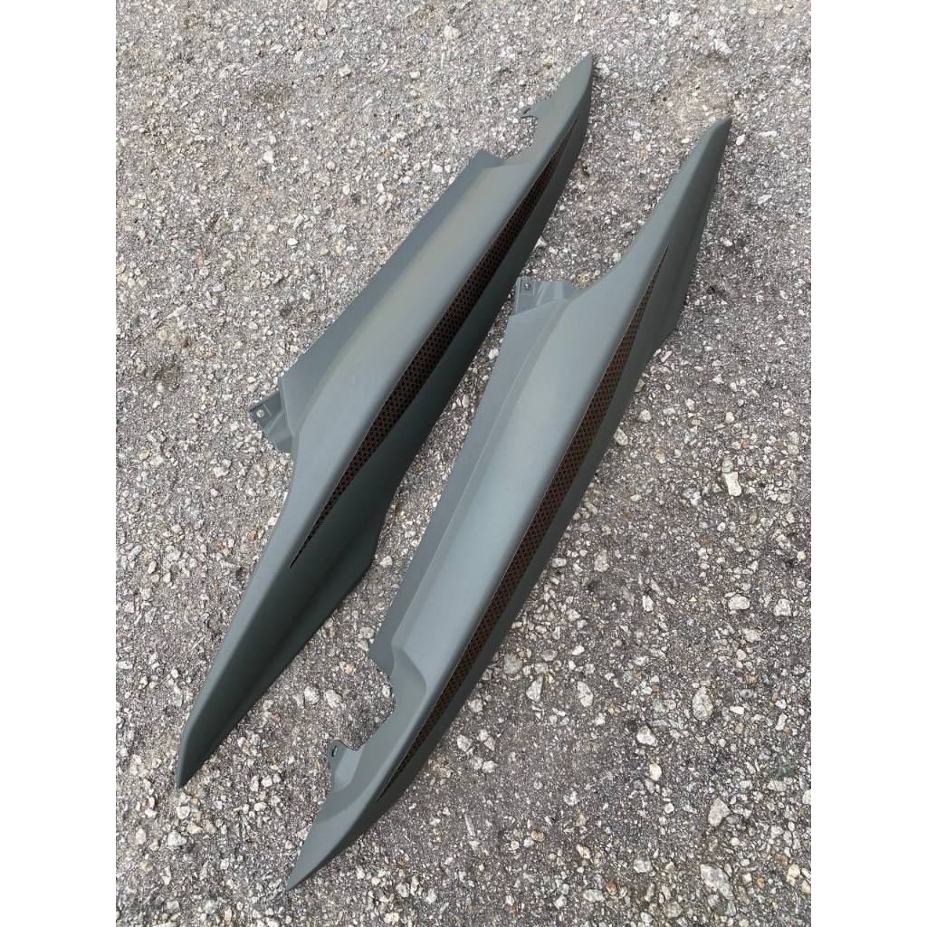 COVERSET BODYSET LC135 LC V8 MDNMA GREY S.E FUEL INJECTION ORIGINAL HLY HONG LEONG YAMAHA / VELOZI / M SEKI SIAP TAMPAL
