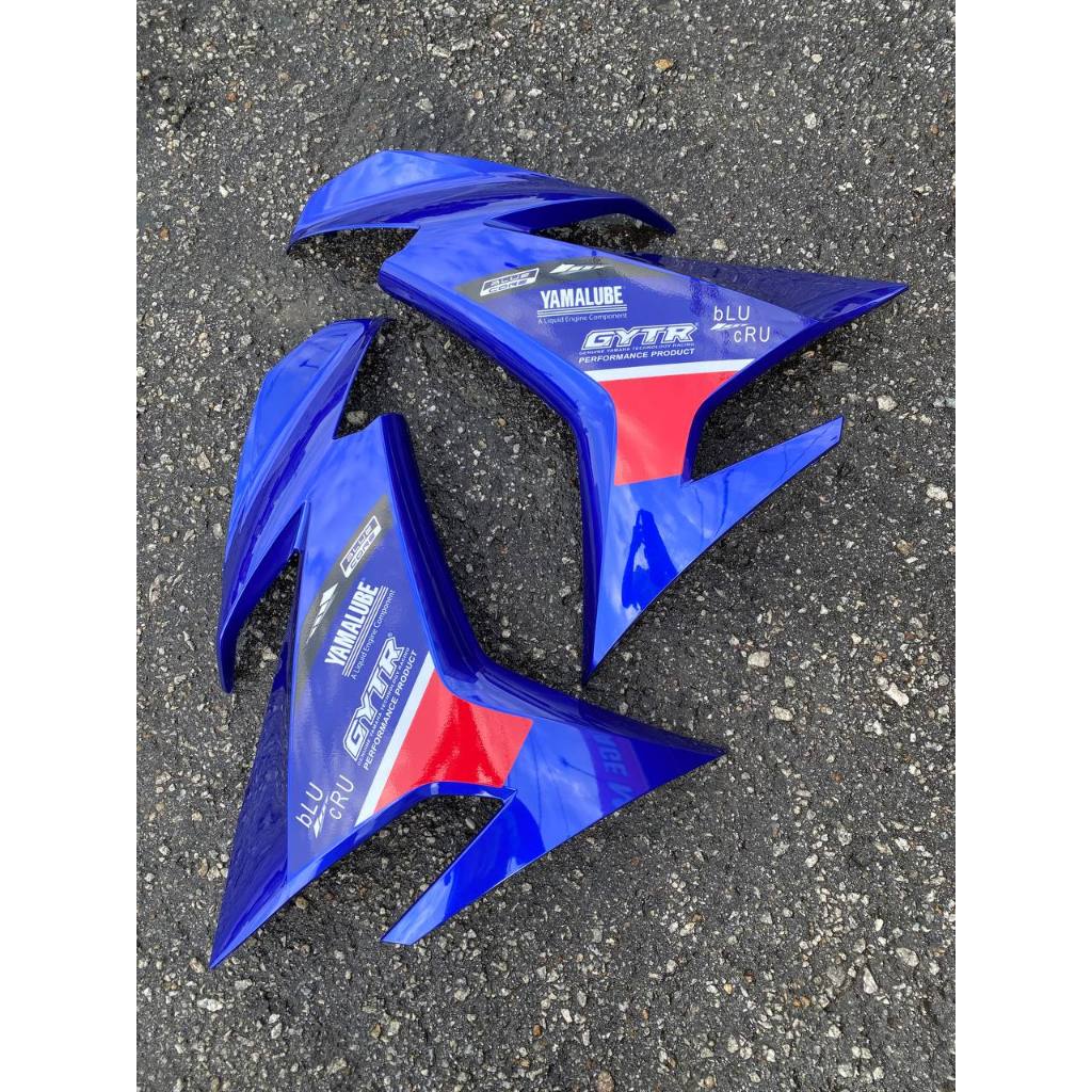 COVERSET Y15 Y15ZR V1 V2 BLUE CORE BLUE EDITION BODYSET MMATE SIAP TAMPAL KILANG