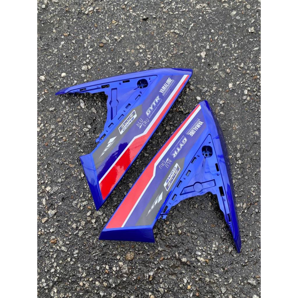 COVERSET BODYSET EGO AVANTIZ BLUE CORE BLUE M MATE / VELOZI YAMAHA STICKER SIAP TAMPAL FULLSET
