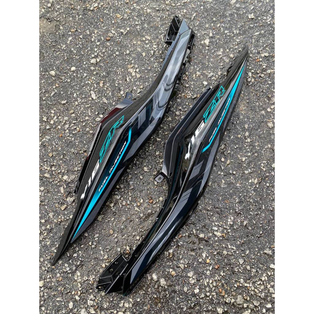 Y16 V1 V2 ABS COVERSET Y16ZR CS6 S3 CYAN SILVER STANDARD DESIGN ORIGINAL VELOZI YAMAHA SIAP TANAM READY STOK