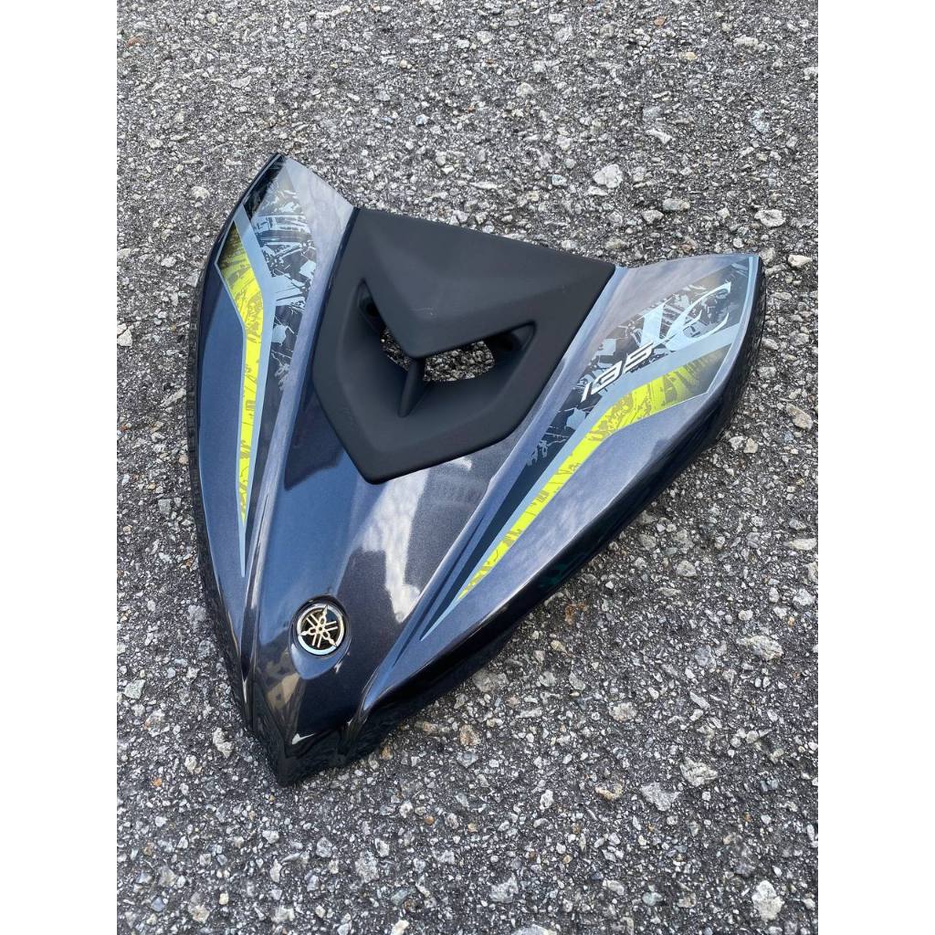 COVERSET YAMAHA SIAP TANAM LC135 LC V6 V7 GREY COMET STANDARD DBNM8 HLY DOCTOR M MATE SIAP STICKER TERMASUK EMBLEM