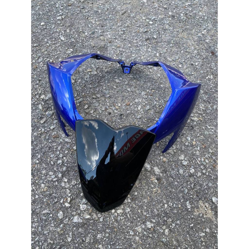 COVERSET YAMAHA BODYSET Y15 YSUKU Y15ZR V1 V2 VALENTINO ROSSI BIRU 46 BLUE SIAP TANAM ORIGINAL VELOZI VR46-2