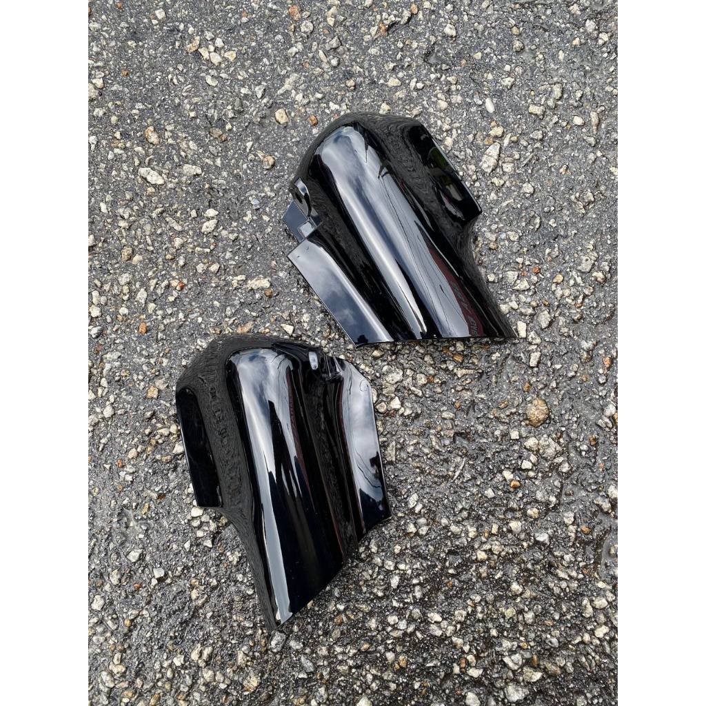 COVERSET YAMAHA LAGENDA SRL 110ZR VOM BLACK ORANGE MADE IN MALAYSIA SIAP TAMPAL STICKER M SEKI VERSION