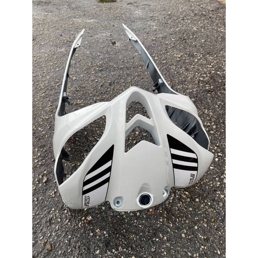 COVERSET BODYSET OEM SET LAGENDA SRL 115 / 115Z FI P WHITE 019 DOCTOR STICKER SIAP TANAM
