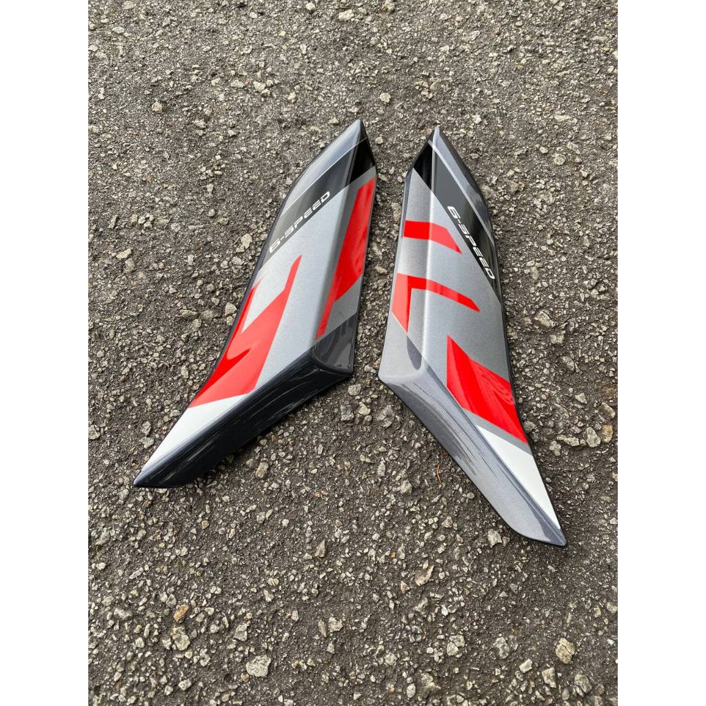 Y16 V1 V2 ABS COVERSET Y16ZR VRC GREY RED 2025 STANDARD DESIGN ORIGINAL VELOZI YAMAHA SIAP TAMPAL READY STOK