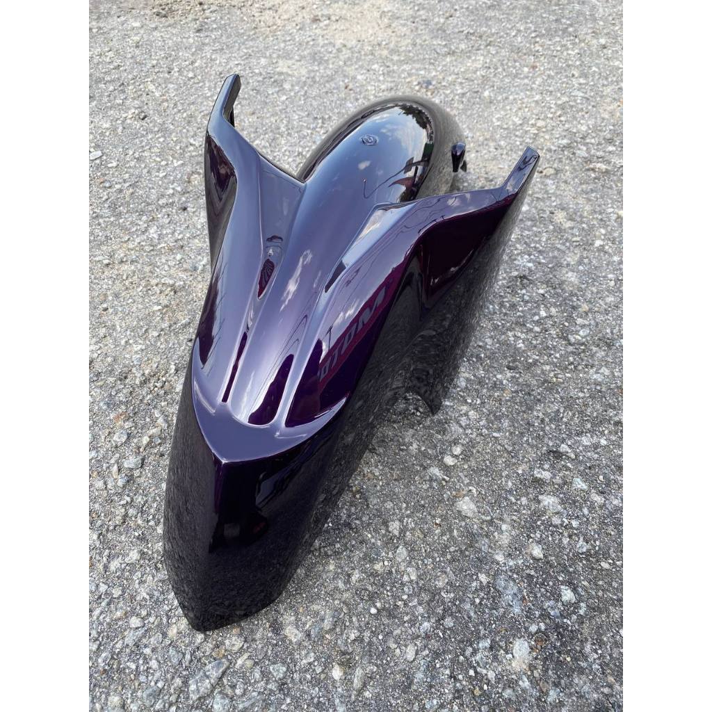 YAMAHA LC LC135 V6 V7 PURPLE GREY MATELIC PATTERN LINE 2022 - COVERSET BODYSET SIAP TANAM VELOZI WITH COVER METER SD16