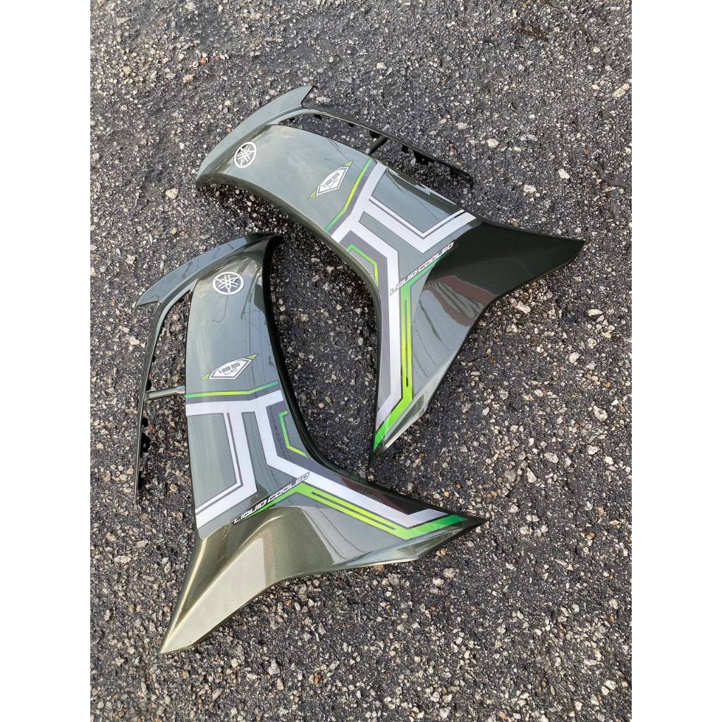 COVERSET BODYSET LC135 LC V8 DNLGM ARMY GREEN FUEL INJECTION FI YAMAHA SIAP TANAM DOCTOR 009 VIETNAM EDITION