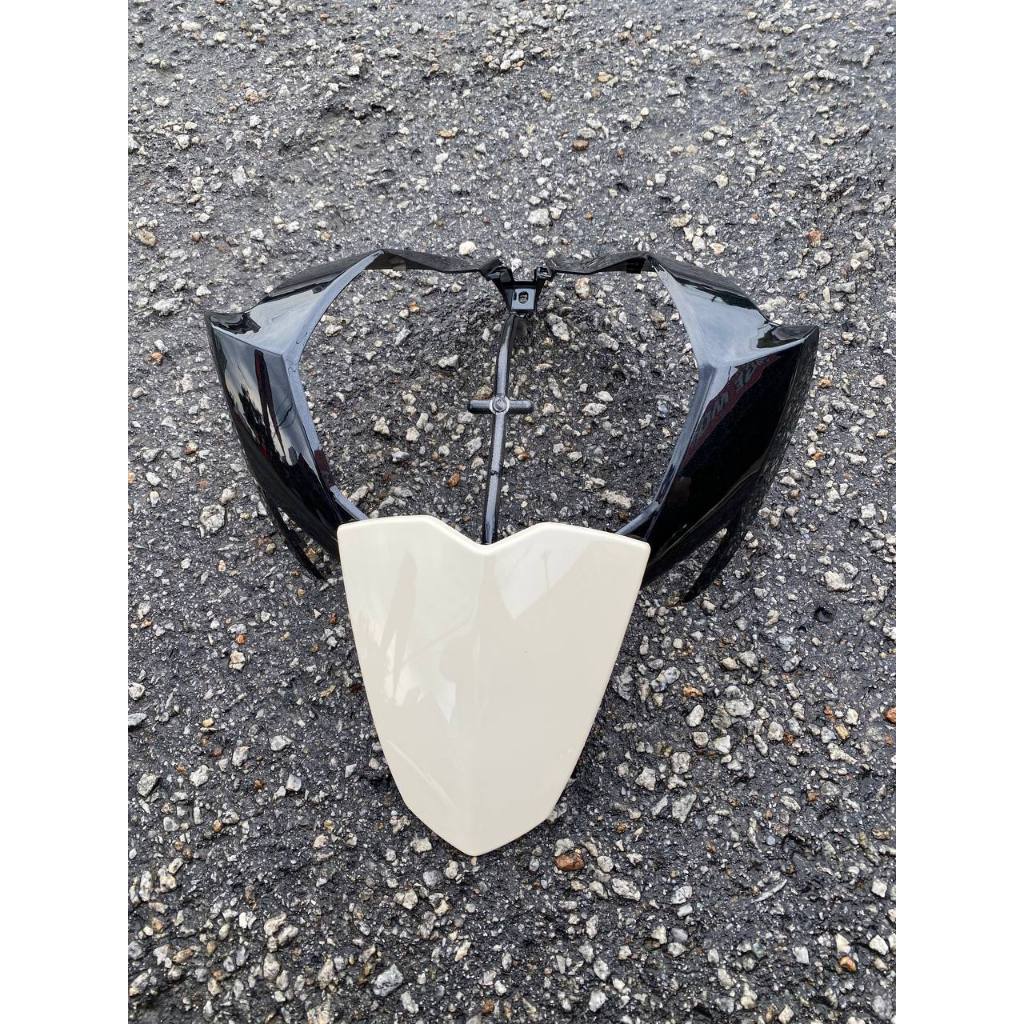 COVERSET BODYSET YAMAHA Y15 Y15ZR V1 V2 CREAMY WHITE - PURPLE EX EXCITER EDITION DOCTOR 028 SIAP TANAM