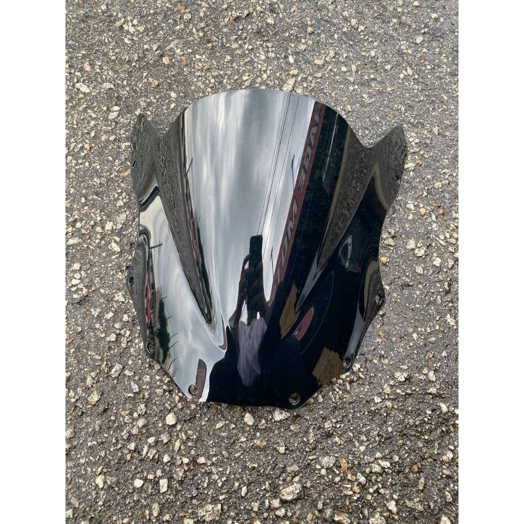 KAWASAKI NINJA DOUBLE R KR 150 RR BODY COVERSET STICKER TANAM 2 TONE BLUE BIRU SEKALI TANK ( 2 KOTAK BESAR ) OEM SET