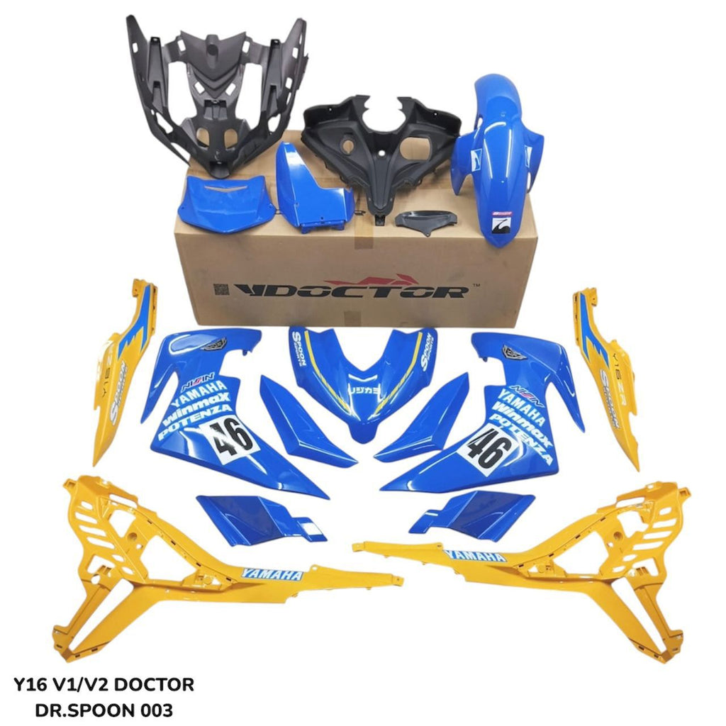 Y16 V1 V2 COVERSET Y16ZR SPOON 003 ORIGINAL EQUIPMENT MANUFACTURED DOCTOR OEM SIAP TANAM