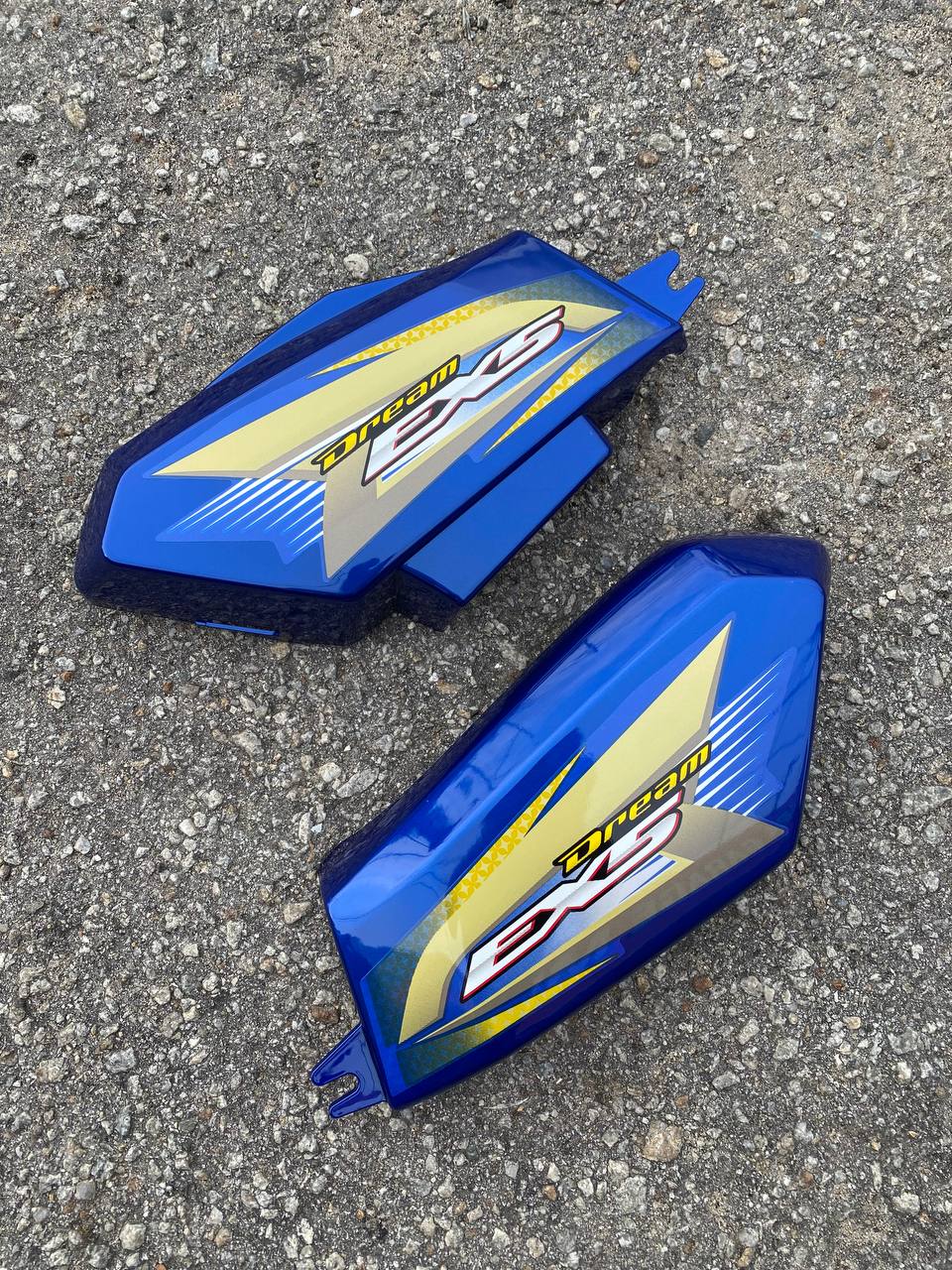 COVERSET BODYSET ORIGINAL BOON SIEW HONDA BSH EX5 BIRU DREAM BLUE COLOUR SET COMPLETE ORIGINAL  100% HONDA – READY STOCK