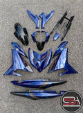 COVERSET BODYSET YAMAHA Y Y15 Y15ZR V1 V2 V3 BIRU DARK DPBMU BLACK 2023 SPECIAL EDITION SIAP TAMPAL VELOZI