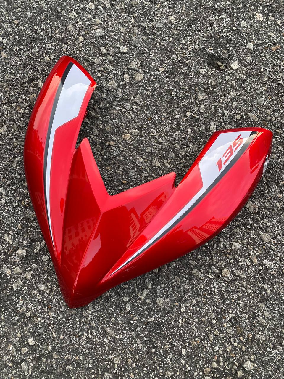 COVERSET LC135 LC V8 RM7 S3 MERAH RED SILVER ULTRAMAN EXCITER GP L8-ECT-2 FUEL INJECTION FI YAMAHA SIAP TANAM VELOZI