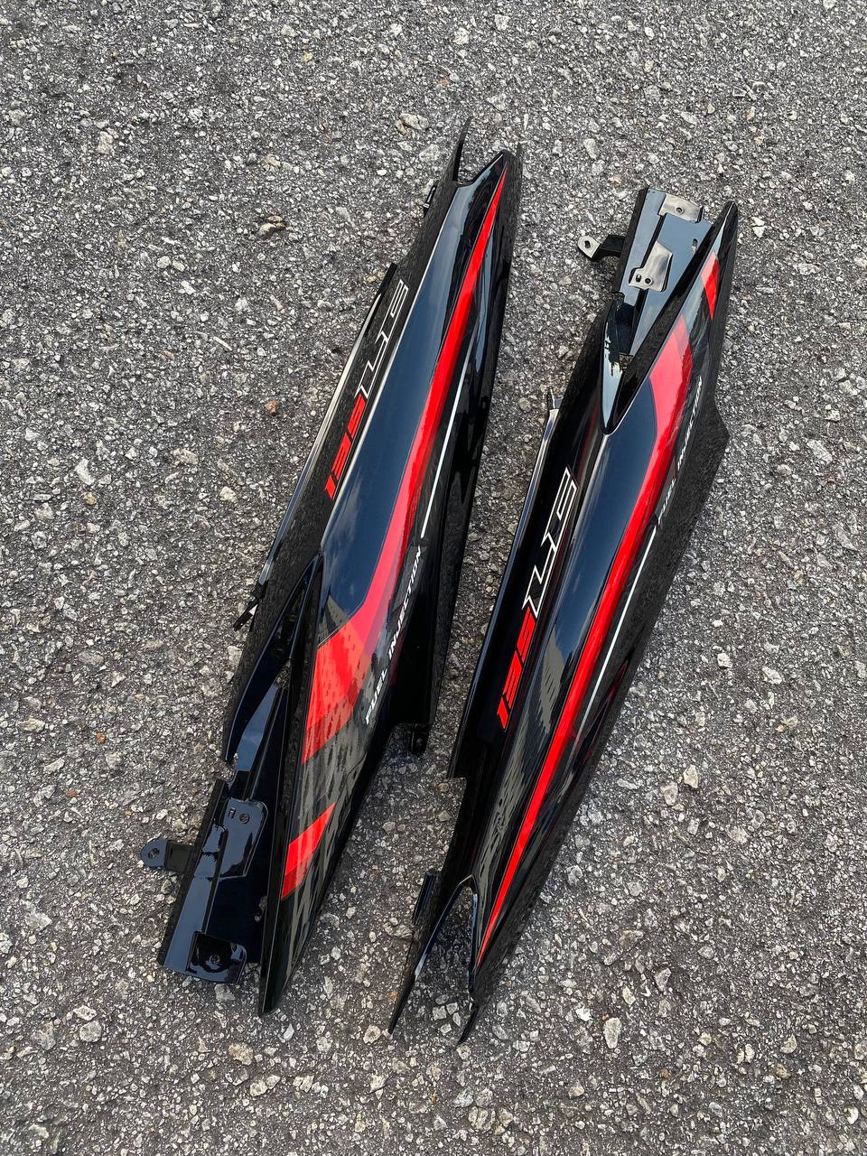 COVERSET BODYSET YAMAHA LC LC135 V6 V7 DR EXCITER MERAH RED EXR STRIPE TANAM CODE 029 DOCTOR EDITION OEM