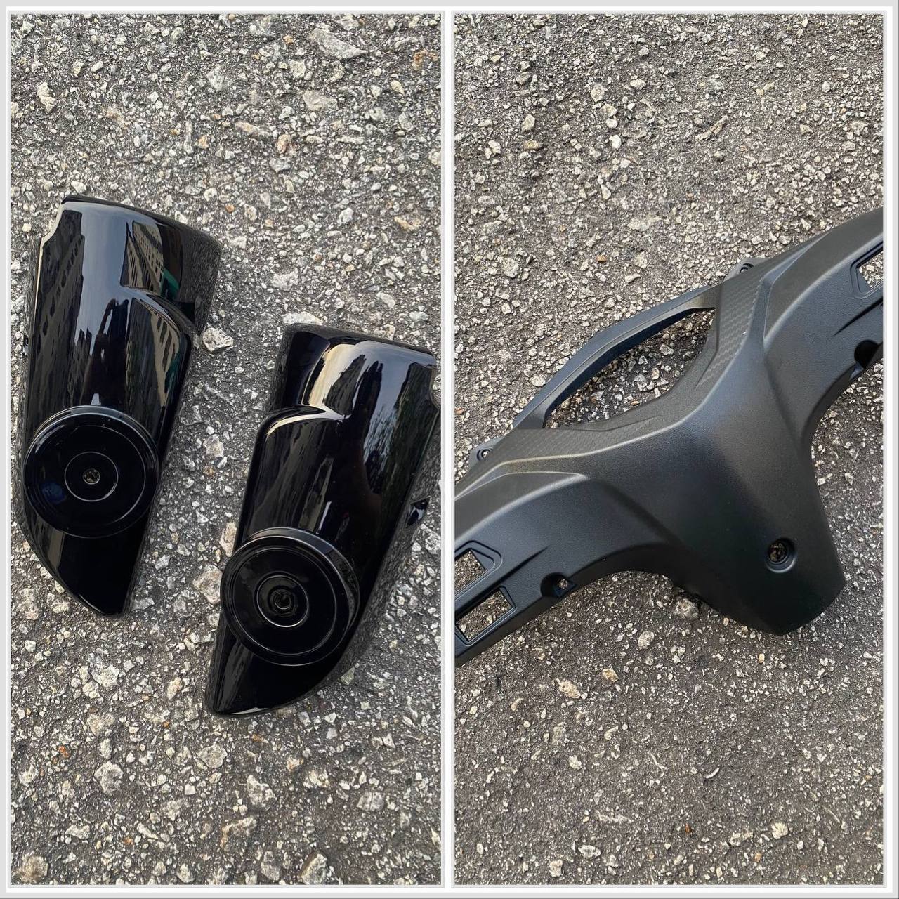 COVERSET BODYSET MODENAS KRISS MR3 DRUM ALL BLACK HITAM SIAP TAMPAL M SEKI SET