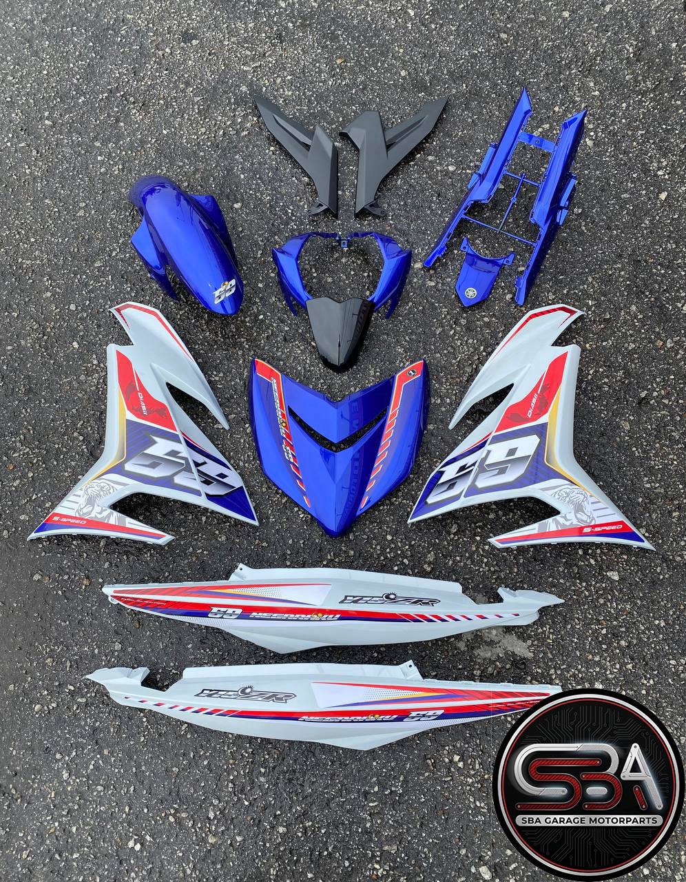 COVERSET BODYSET YAMAHA Y15 Y15ZR V2 MERDEKA MALAYSIA 2026 SET 69TH ANNIVERSARY LIMITED EDITION SIAP TAMPAL