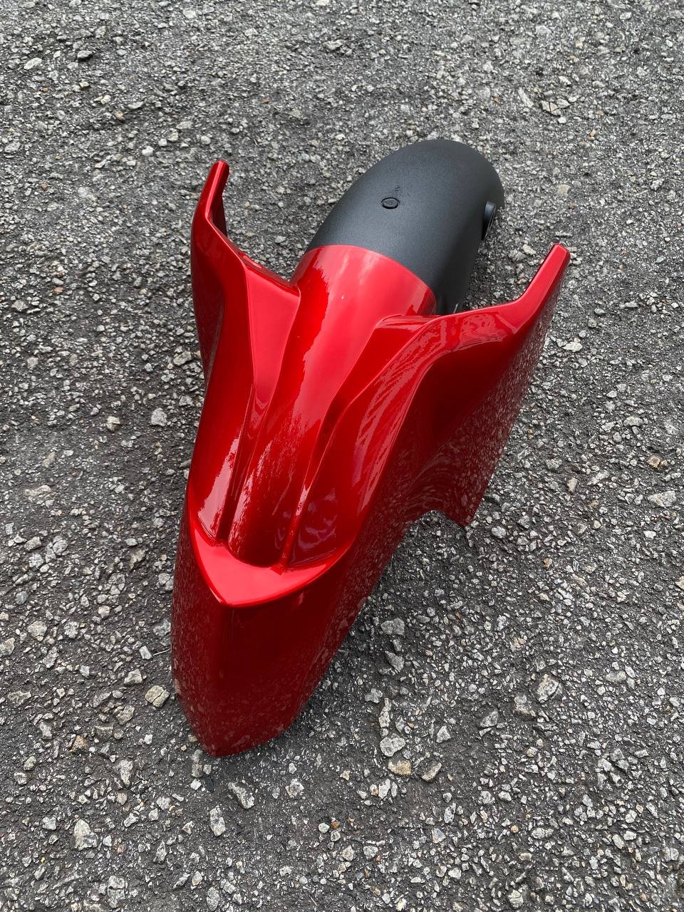 COVERSET HONG LEONG YAMAHA ( HLY ) / M MATE LC LC135 V2 V3 V4 V5 MERAH PURBA RED DESIGN STRIPE SIAP TAMPAL FREE EMBLEM