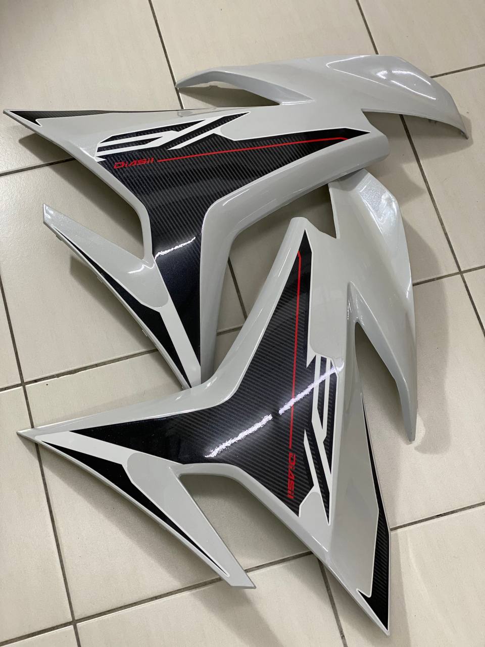 COVERSET BODYSET YAMAHA Y Y15 Y15ZR V1 V2 WHITE RC VIETNAM EDITION PUTIH DOCTOR 011 SIAP TANAM