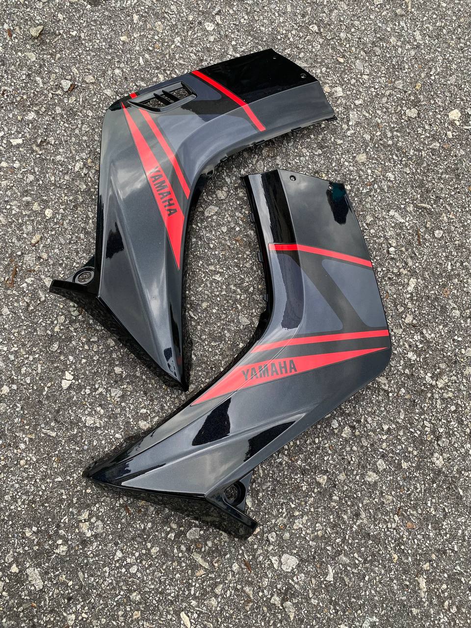 COVERSET BODYSET YAMAHA LC LC135 V1 DR HITAM BLACK RXZ DESIGN STRIPE TANAM CODE 016 DOCTOR EDITION OEM