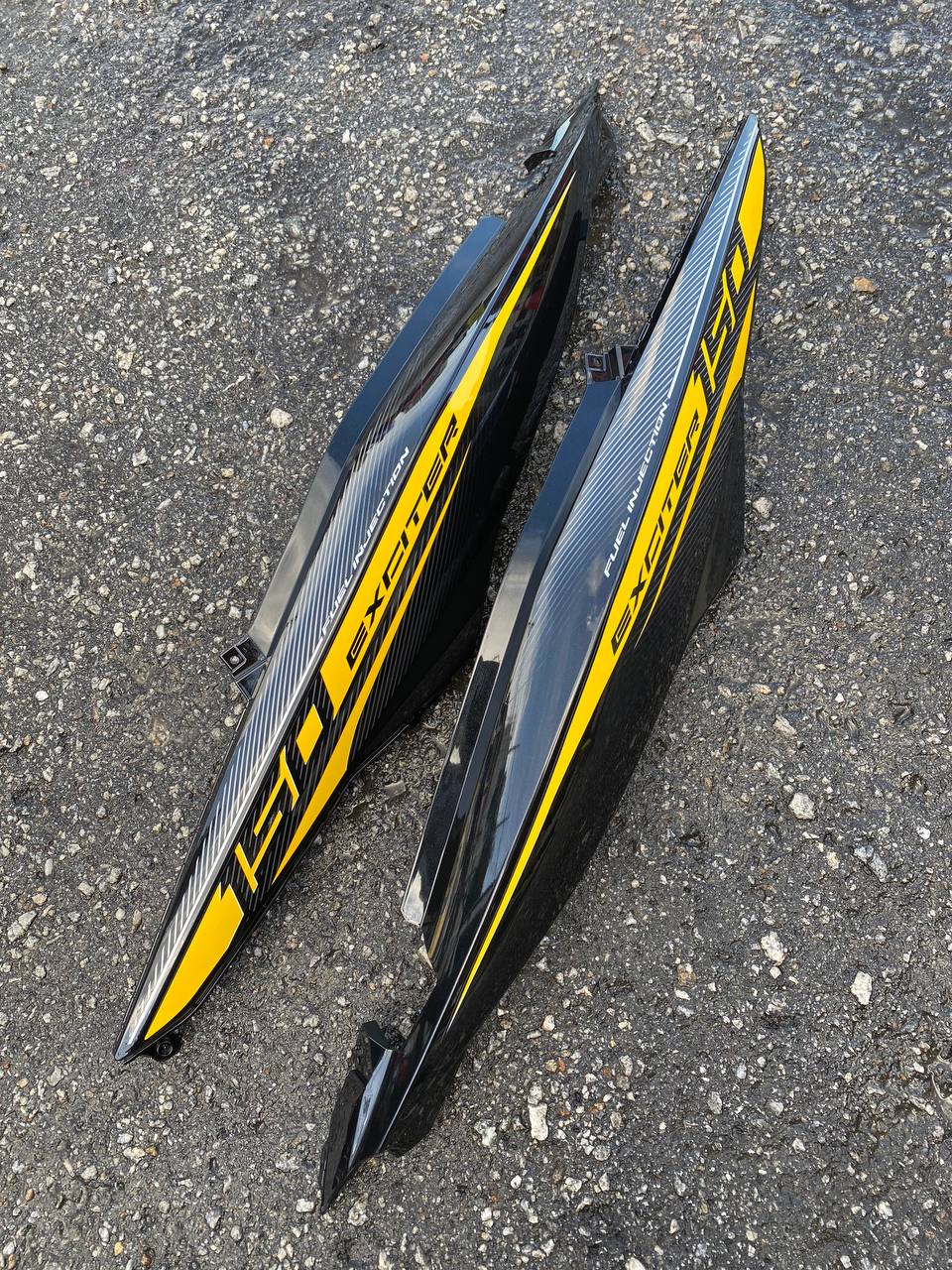 COVERSET Y15ZR V1 V2 MATELIC BLACK EXCITER RC YELLOW KUNING PREMIUM EDITION BODYSET Y15 YSUKU ORIGINAL VELOZI HLY