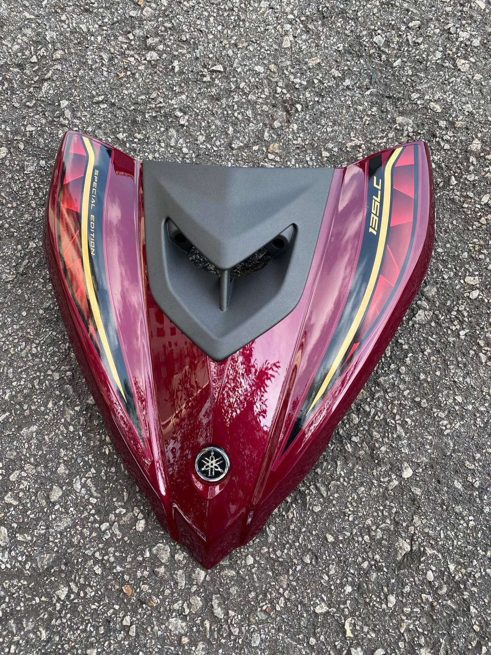 COVERSET BODYSET YAMAHA LC LC135 V6 V7 DPRME METALIC BLACK RED TITAN L6-ST-14 SIAP TANAM VELOZI DOCTOR 054