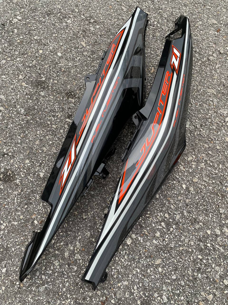 COVERSET BODYSET OEM SET LAGENDA SRL 115 / 115Z Fi ORANGE 004 DESIGN DOCTOR SIAP TANAM
