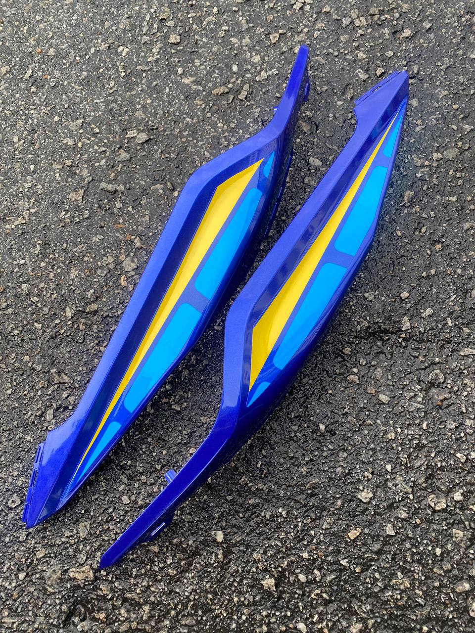 COVERSET BODYSET NVX 155 NVX155 V2 YAMAHA DOCTOR BLUE 007 SIAP TANAM