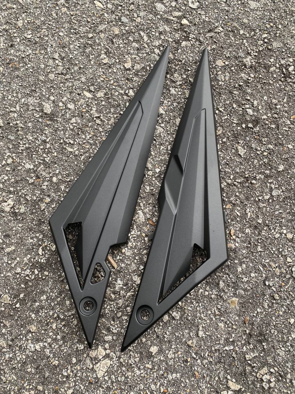 COVERSET LC LC135 V1 YAMAHA DOCTOR P RED MERAH BATMAN 021 2015  / VELOZI L1-BM-2 STRIPE SIAP TANAM CLEAR