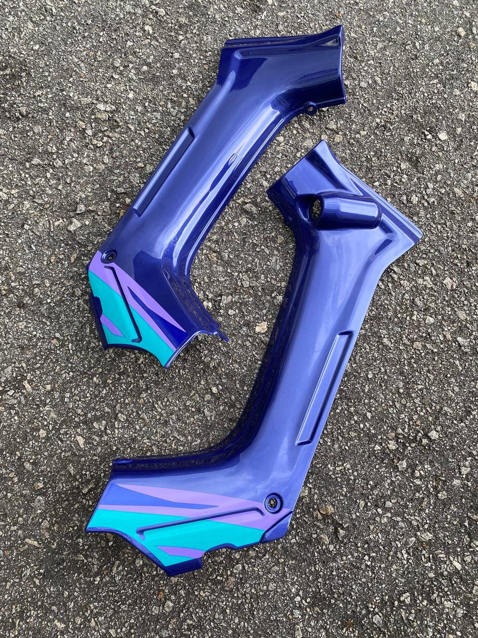 COVERSET SS SPORTS YAMAHA 110 SS Y110 3YR DVM PP WHITE BIRU PUTIH M SEKI SET SIAP TAMPAL FULLSET