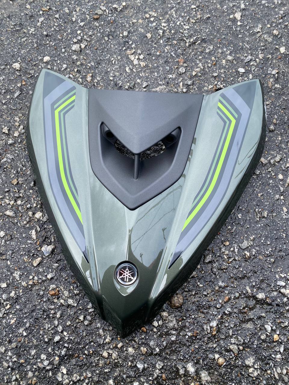YAMAHA LC LC135 V6 V7 ARMY GREEN LUMUT MATELIC PATTERN LINE SD16 COVERSET BODYSET SIAP TANAM VELOZI WITH COVER METER