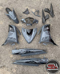 COVER SET LC LC135 OEM V6 V7 NARDO GREY MATELIC 2022 011 - COVERSET BODYSET OEM/DOC SIAP TANAM