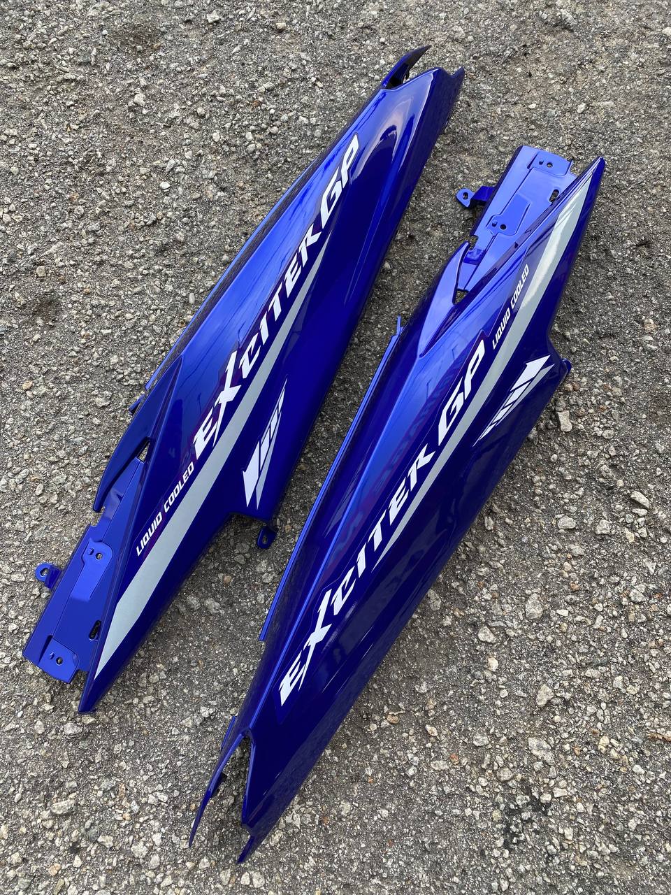 COVERSET BODYSET LC LC135 OEM V1 V2 V3 V4 V5 V6 ( VELOZI L6 ECT-GP-1 ) EXCITER BIRU GP BLUE STRIPE TANAM OEM / VELOZI