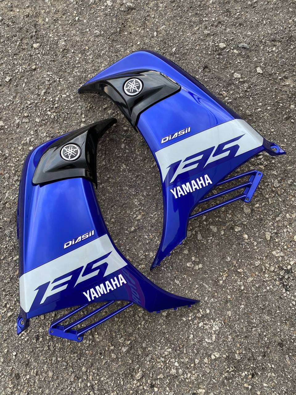 COVERSET BODYSET LC LC135 OEM V1 V2 V3 V4 V5 V6 ( VELOZI L6 ECT-GP-1 ) EXCITER BIRU GP BLUE STRIPE TANAM OEM / VELOZI