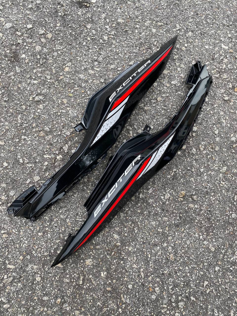Y16 COVERSET Y16ZR ORIGINAL EQUIPMENT MANUFACTURED OEM DOCTOR ABS RC HITAM BLACK MATELIC 004 SIAP TANAM NEW READY STOK