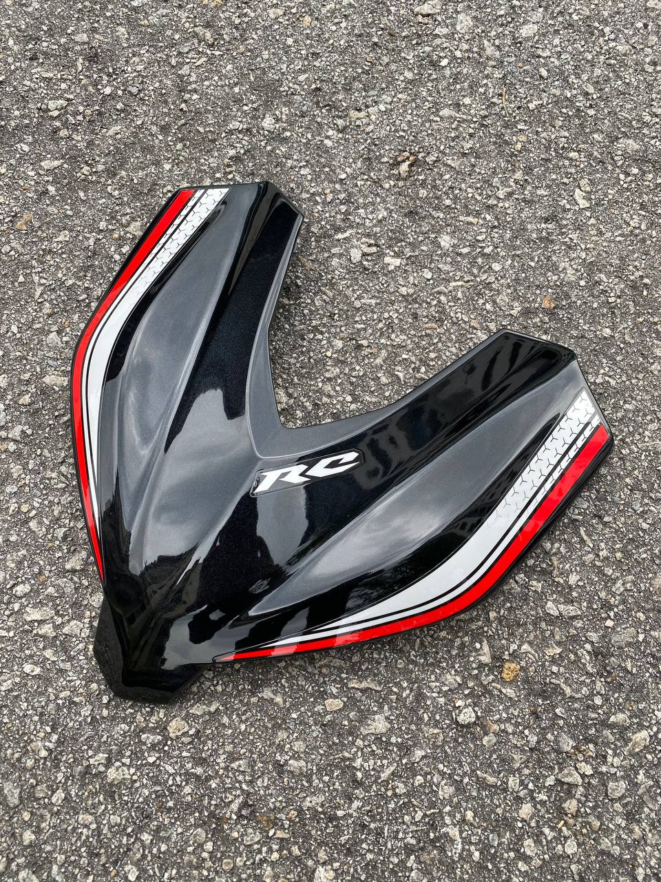Y16 COVERSET Y16ZR ORIGINAL EQUIPMENT MANUFACTURED OEM DOCTOR ABS RC HITAM BLACK MATELIC 004 SIAP TANAM NEW READY STOK