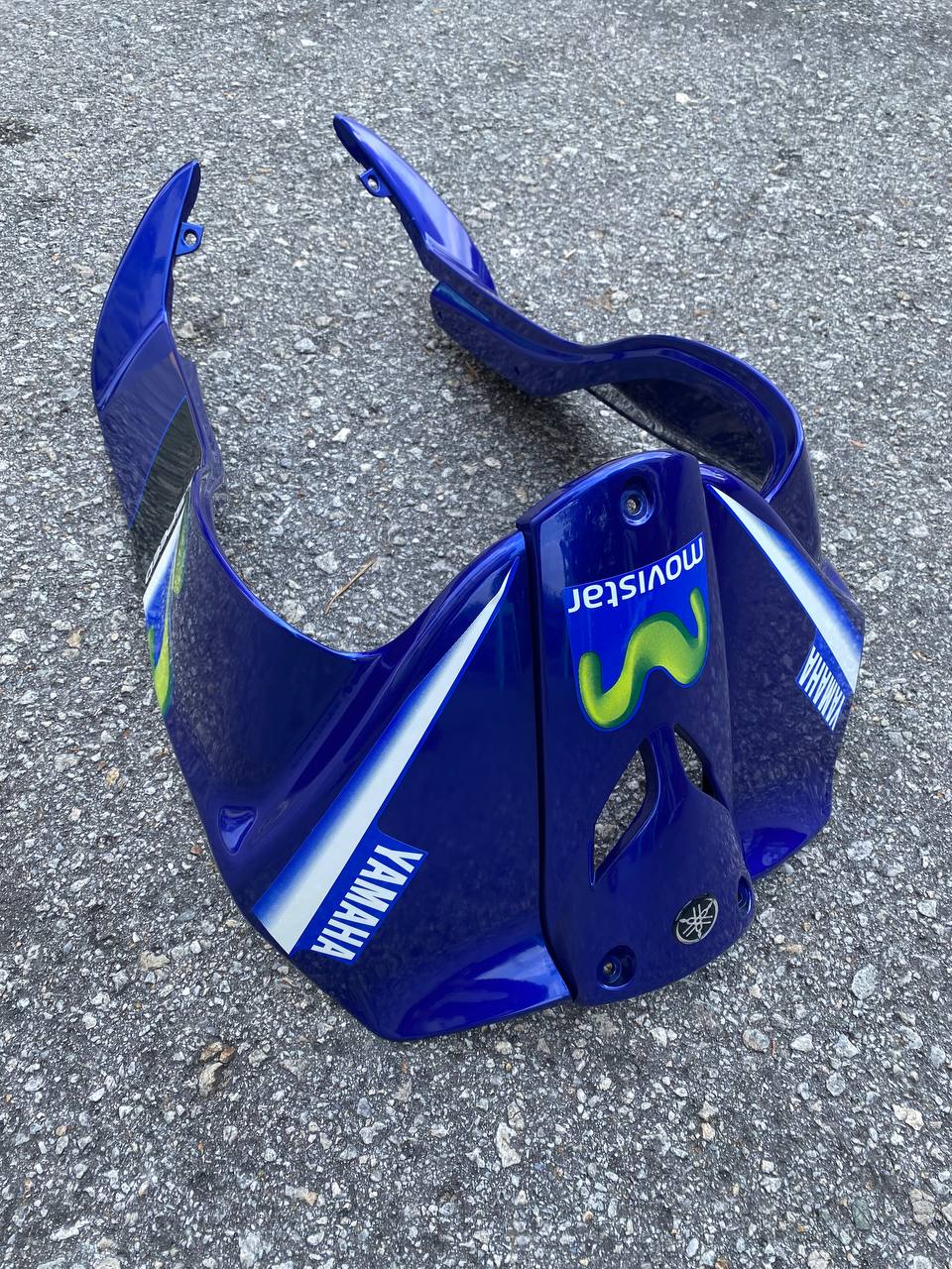 COVERSET ORIGINAL HLY YAMAHA 125z 125zr BIRU MOVISTAR STRIPE STICKER SIAP TAMPAL PERCUMA EMBLEM HONG LEONG VELOZI