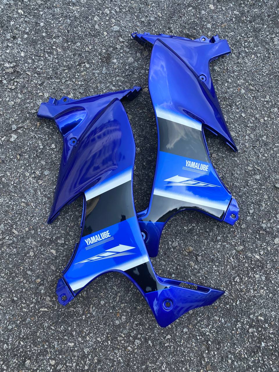 COVERSET ORIGINAL HLY YAMAHA 125z 125zr BIRU MOVISTAR STRIPE STICKER SIAP TAMPAL PERCUMA EMBLEM HONG LEONG VELOZI