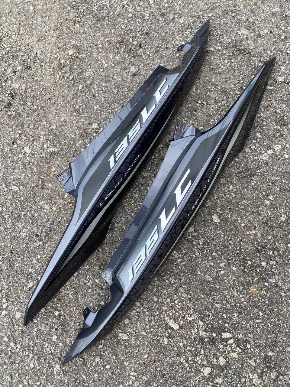 COVERSET BODYSET LC135 LC V8 FUEL INJECTION DNPM1 PURPLE GREY BDK1 HLY HONG LEONG YAMAHA / VELOZI / M SEKI  / VDOCTOR