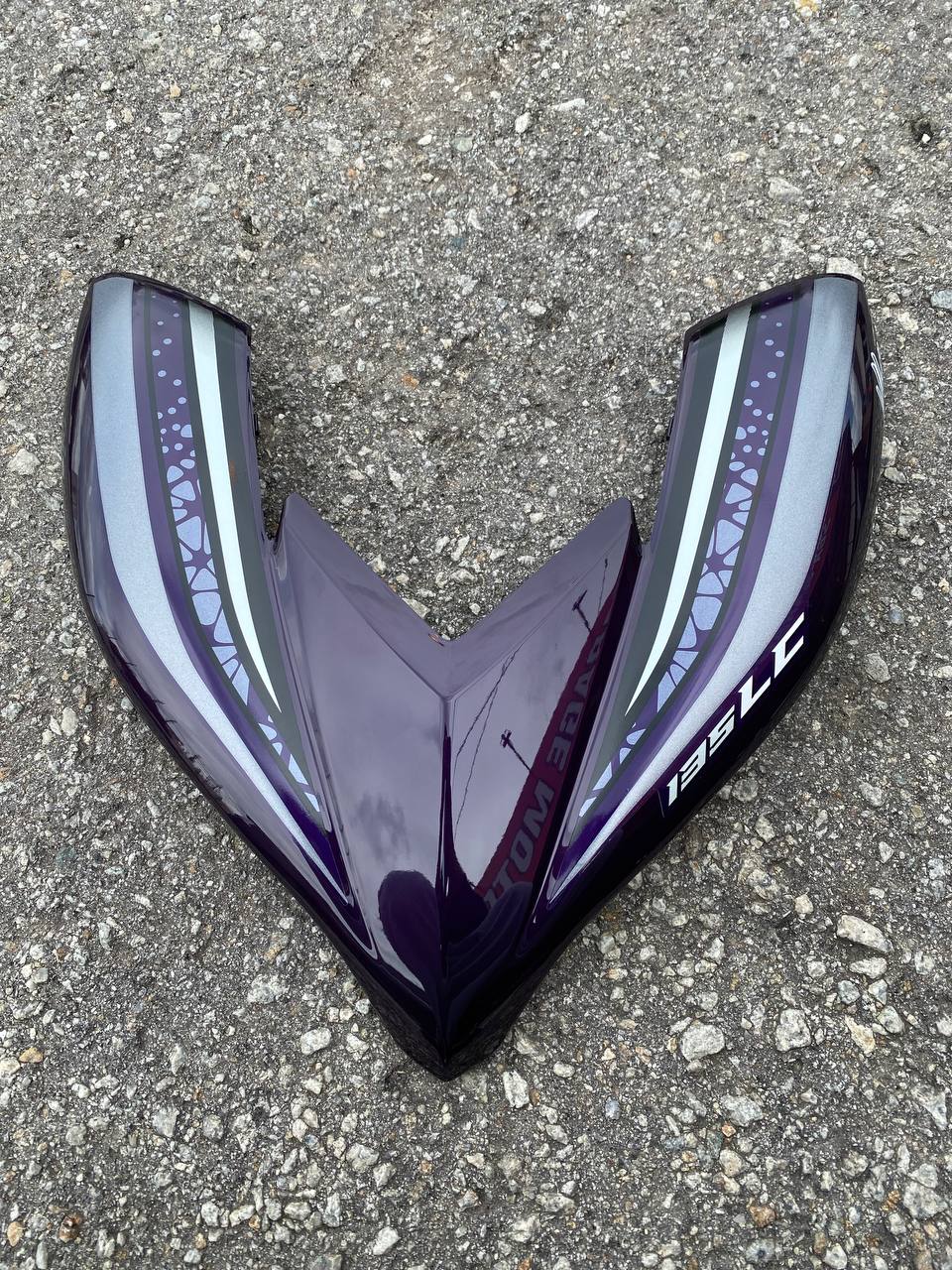 COVERSET BODYSET LC135 LC V8 FUEL INJECTION DNPM1 PURPLE GREY BDK1 HLY HONG LEONG YAMAHA / VELOZI / M SEKI  / VDOCTOR